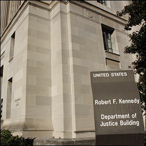 Department of Justice by Ryan J. Reilly [CC-BY-SA-2.0 (http://creativecommons.org/licenses/by-sa/2.0)], via Flickr https://flic.kr/p/76Kjf9 [cropped]