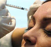 Injecting Botox