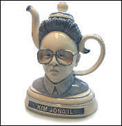 Kim Jong Il Teapot
