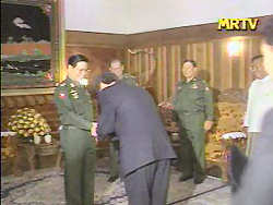 Lee Tae Yong at Myanmar Ministry of Defense