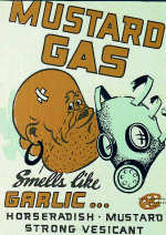WWII Mustard Gas Poster