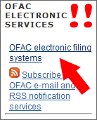 OFAC website