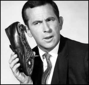 Maxwell Smart's Shoe Phone [Fair Use]