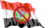Syrian Flag and Chrome Icon