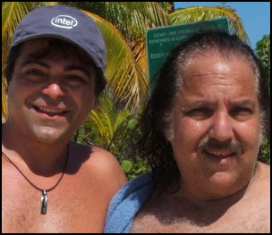 Touraj Ghavidel and Ron Jeremy via Ghavidel's Twitter Feed https://twitter.com/MrTouraj [Fair Use]