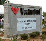 Weatherford Sign
