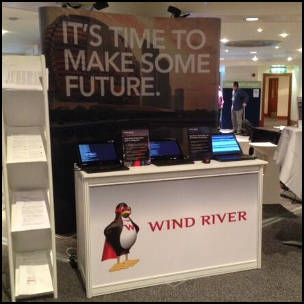 Wind River Convention Booth via https://twitter.com/WindRiver/media [Fair Use]